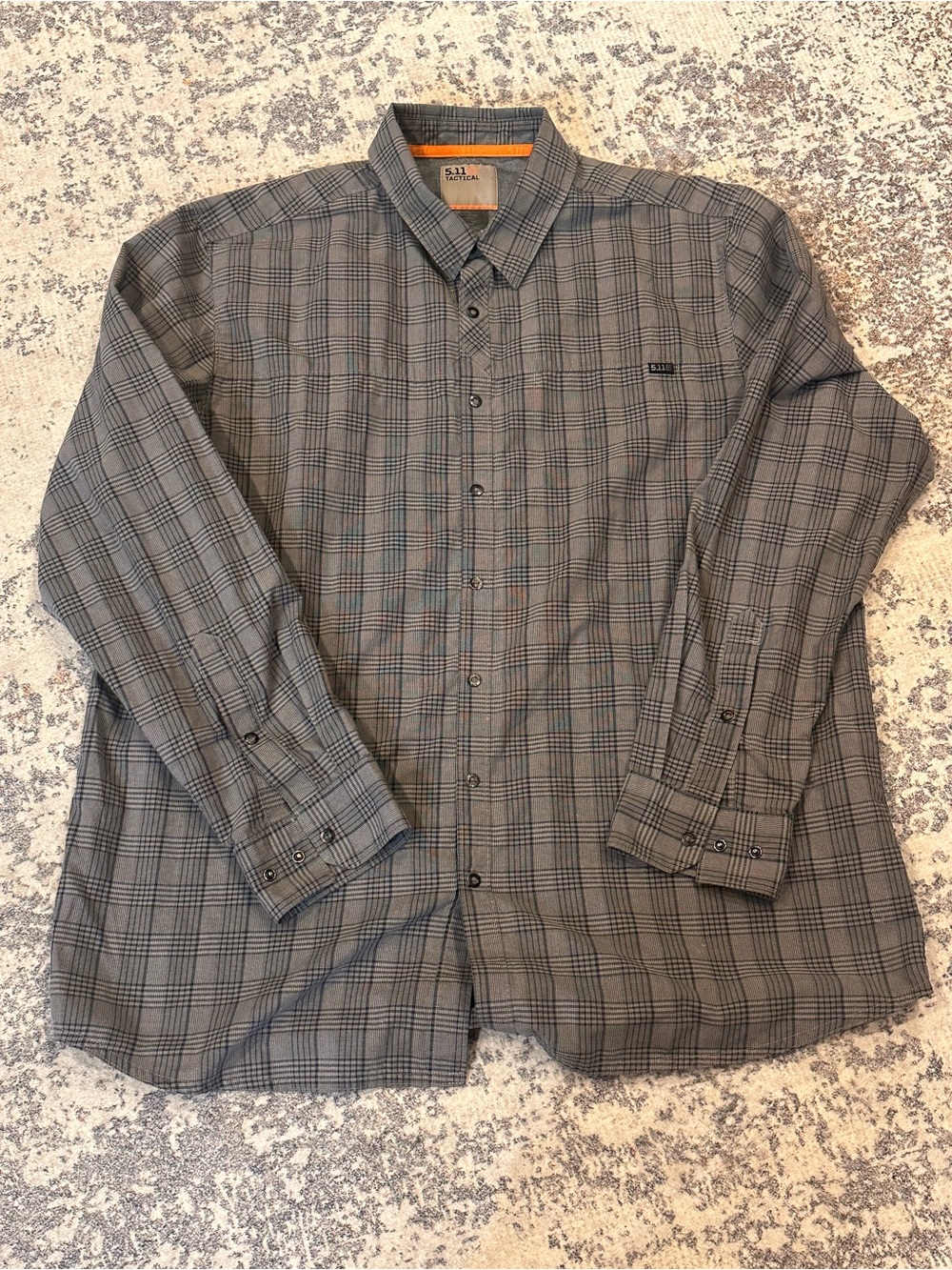 EUC 5.11 Tactical Men’s Echo Long Sleeve Shirt-size Large.